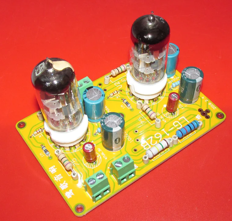 DYKB 6N11 6DJ8 Vacuum Tube Buffer Preamplifier Preamp SRPP Headphone Amplifier Board
DYKB 6N11 6DJ8 Vacuum Tube Buffer Preamplifier Preamp SRPP Headphone Amplifier Board