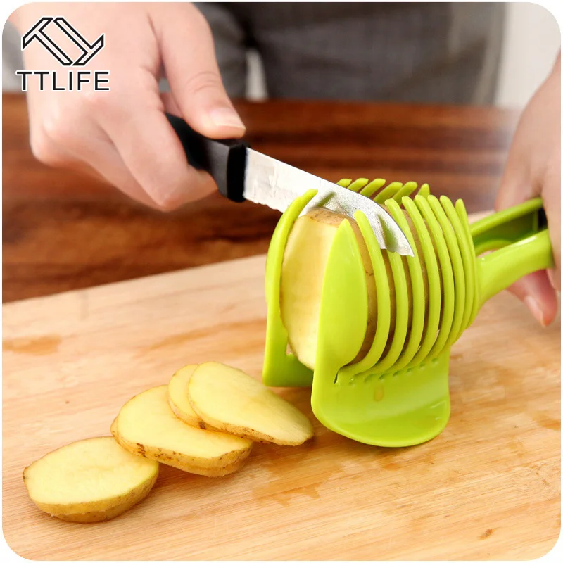 TTLIFE Tomato Slicer Fruits Cutter Stand Utensilios De Cozinha Assistant Lounged Tomato Lemon Shreadders Slicer Random Color
TTLIFE Tomato Slicer Fruits Cutter Stand Utensilios De Cozinha Assistant Lounged Tomato Lemon Shreadders Slicer Random Color