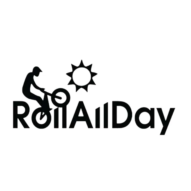 ROLL ALL DAY VINYL CAR I PAD LAPTOP WINDOW WALL BUMPER STICKER AUTO | Автомобили и мотоциклы