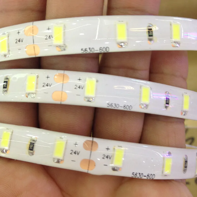 Promotion 5M 2600LM Super Bright Original Korea Samsung 5630 LED strip DC24V 13W/M 300leds/5M/Reel 60-65LM per led Free Shipping
Promotion 5M 2600LM Super Bright Original Korea Samsung 5630 LED strip DC24V 13W/M 300leds/5M/Reel 60-65LM per led Free Shipping