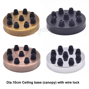 DENOLITE 3/5/9 Holes Ceiling Base Pendant/Ceiling Lamp Canopy Dia100mm Ceiling Rose Chrome/Red/Gold Bronze/Rose Gold/Black
DENOLITE 3/5/9 Holes Ceiling Base Pendant/Ceiling Lamp Canopy Dia100mm Ceiling Rose Chrome/Red/Gold Bronze/Rose Gold/Black
