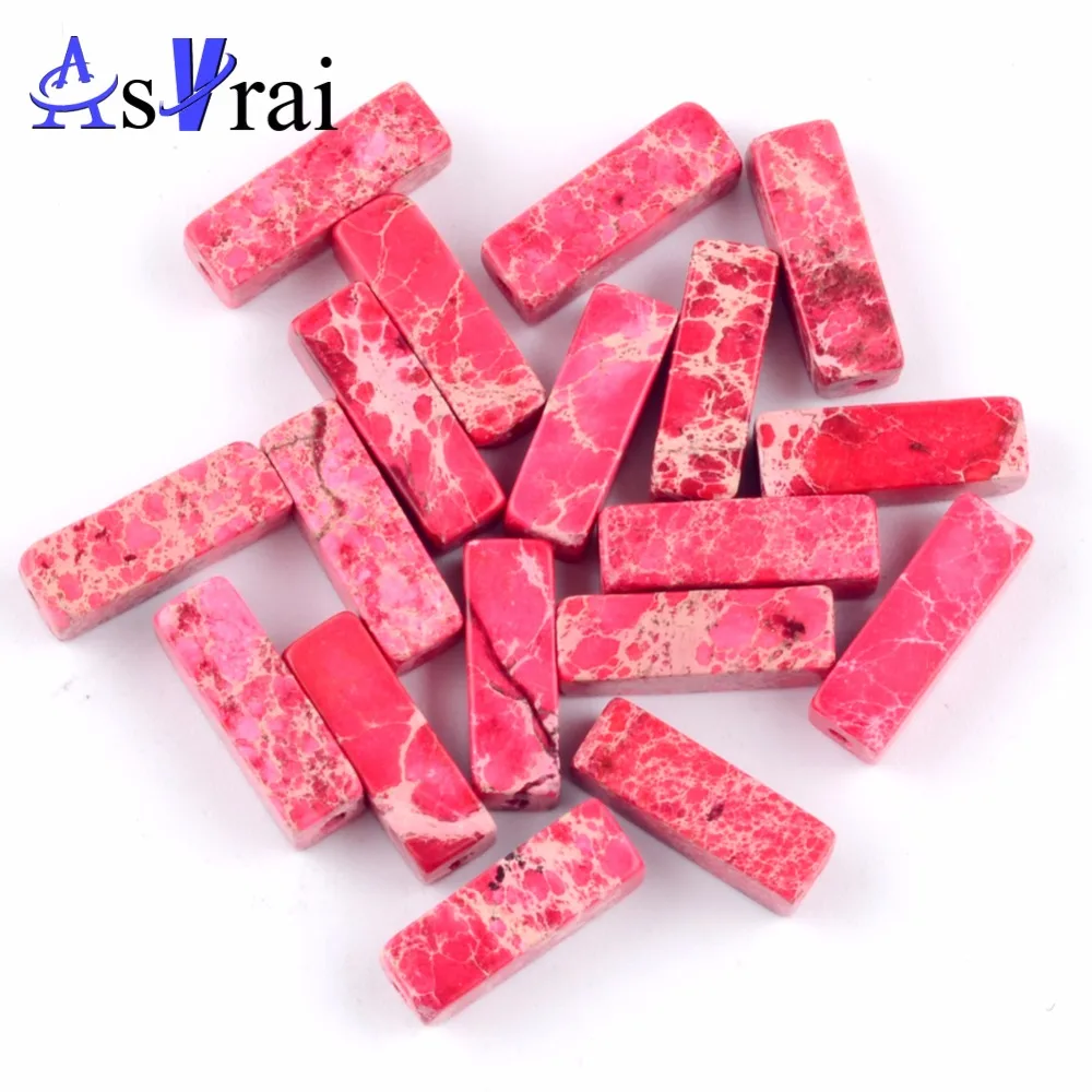 30pcs/strand Natural Red Sea Sediment Imperials Jaspers Beads Accessories 4*13mm Long tube Beads for Diy Jewelry Making Bracelet
30pcs/strand Natural Red Sea Sediment Imperials Jaspers Beads Accessories 4*13mm Long tube Beads for Diy Jewelry Making Bracelet