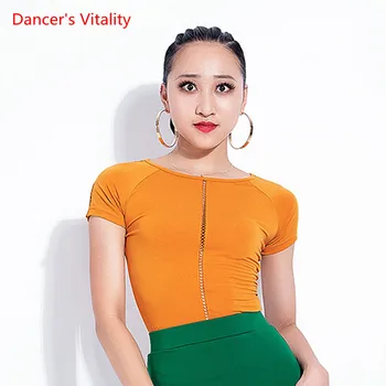 Fashion Latin Dance Top Sexy Hollow Out Latin Dance T-shirt For Women/Female, Ballroom Tango Cha Cha Rumba Costumes
Fashion Latin Dance Top Sexy Hollow Out Latin Dance T-shirt For Women/Female, Ballroom Tango Cha Cha Rumba Costumes