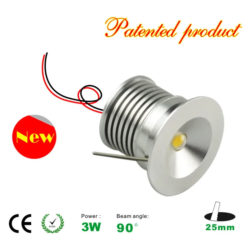 Dimmable Mini Down Light 3W 25mm LED Driver Recessed Cabinet Party Lamp CE&RoHS New Design 6PCS/Set
Dimmable Mini Down Light 3W 25mm LED Driver Recessed Cabinet Party Lamp CE&RoHS New Design 6PCS/Set