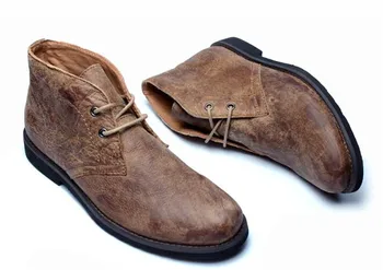 Men retro desert patchwork round toe lace-up handmade shoes oxford leather chunky heel shoes dress causal shoes
Men retro desert patchwork round toe lace-up handmade shoes oxford leather chunky heel shoes dress causal shoes