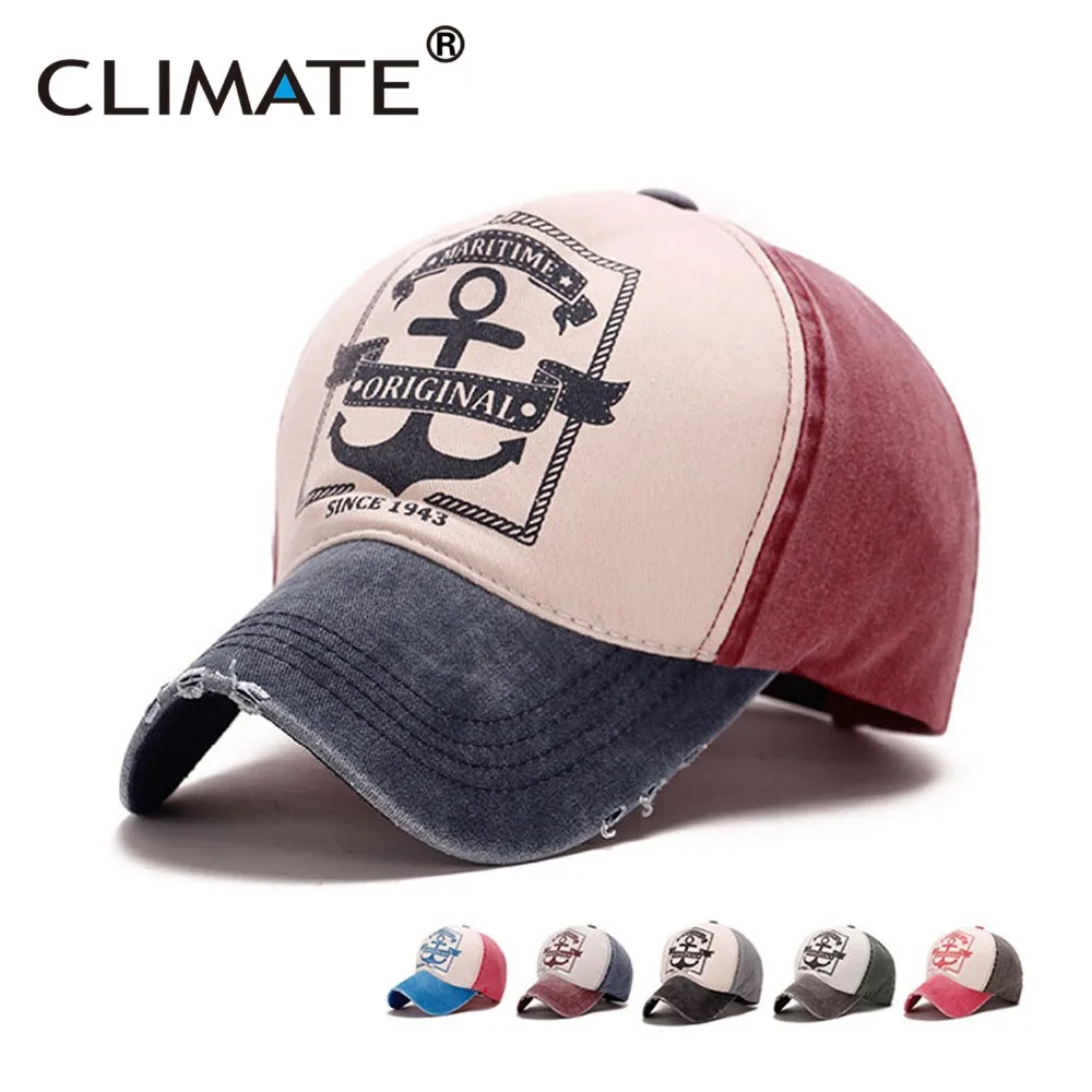 CLIMATE Men Women Hook Baseball Caps Cool Contrast Color Ship Maritime Hook Anchor Cotton Jeans Hat Caps For Adult Men Women
CLIMATE Men Women Hook Baseball Caps Cool Contrast Color Ship Maritime Hook Anchor Cotton Jeans Hat Caps For Adult Men Women