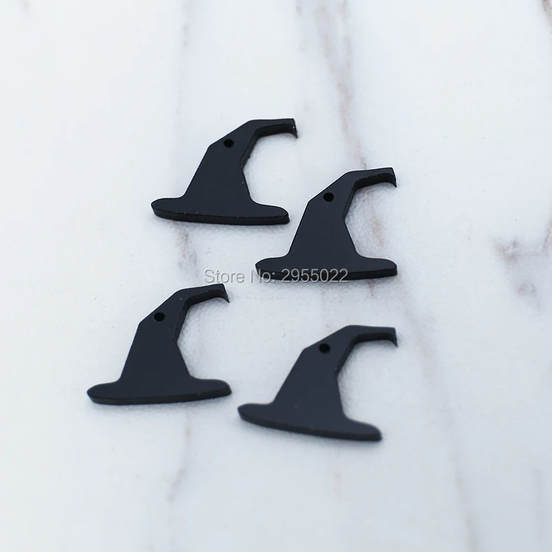 Laser cut acrylic black witches hat ear rings,Keychain Blanks,Laser Cut key chains
Laser cut acrylic black witches hat ear rings,Keychain Blanks,Laser Cut key chains