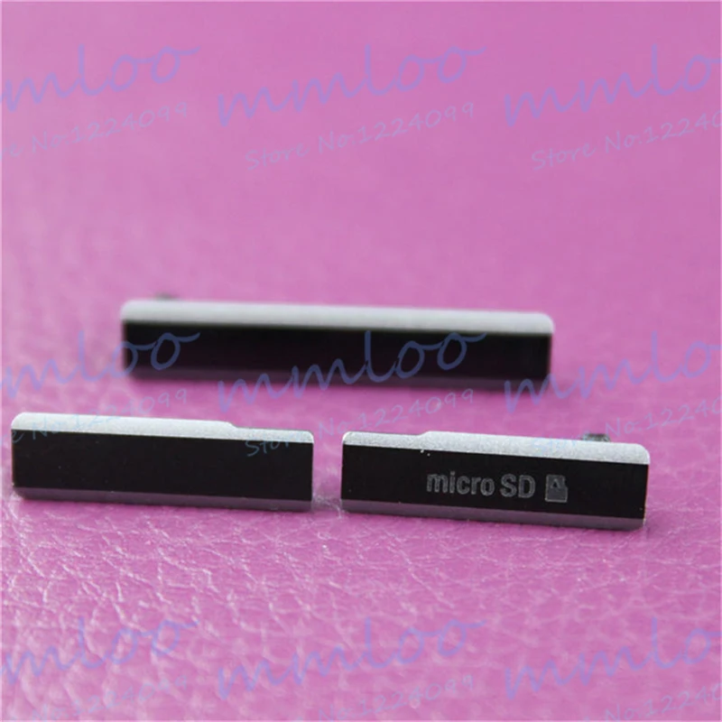 Original SIM Card Micro SD USB Charging Slot Port Dust Plug Block sets Cover For Sony Xperia Z1 L39H C6903 C6902 C6906
Original SIM Card Micro SD USB Charging Slot Port Dust Plug Block sets Cover For Sony Xperia Z1 L39H C6903 C6902 C6906