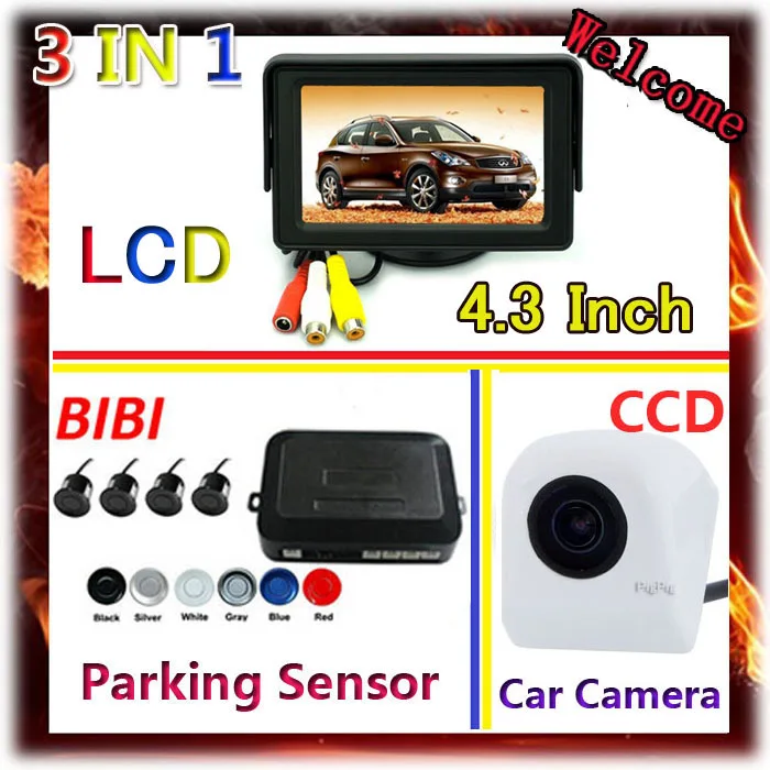 Wholesale 4.3 inch car monitor LED backlight colo for CCD rear view camera & Car Parking sensor 7 Color Radar 4 Sensor System
Wholesale 4.3 inch car monitor LED backlight colo for CCD rear view camera & Car Parking sensor 7 Color Radar 4 Sensor System