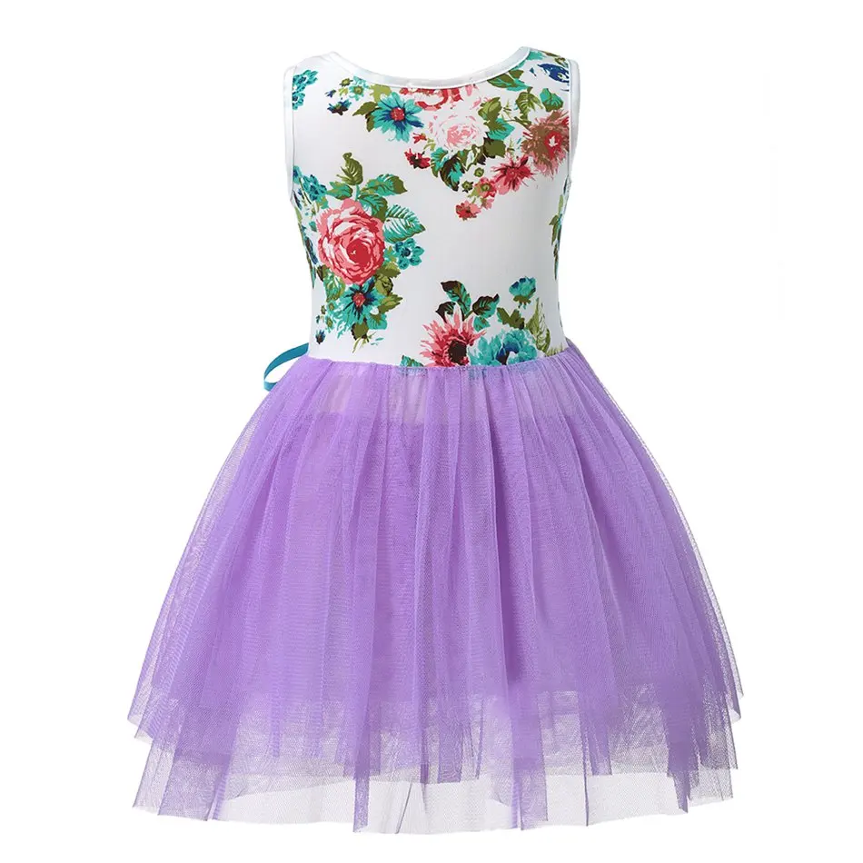 Girls Vintage Floral Dress (2)