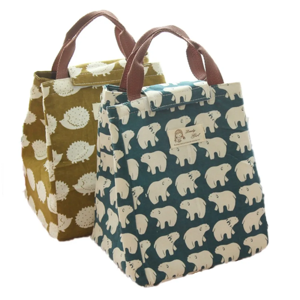 Lunch Bag Printing Portable Insulated Picnic Thermal Cooler Box Canvas Lunch Food Storage Bag Picnic Container Sac A Lunch
Lunch Bag Printing Portable Insulated Picnic Thermal Cooler Box Canvas Lunch Food Storage Bag Picnic Container Sac A Lunch