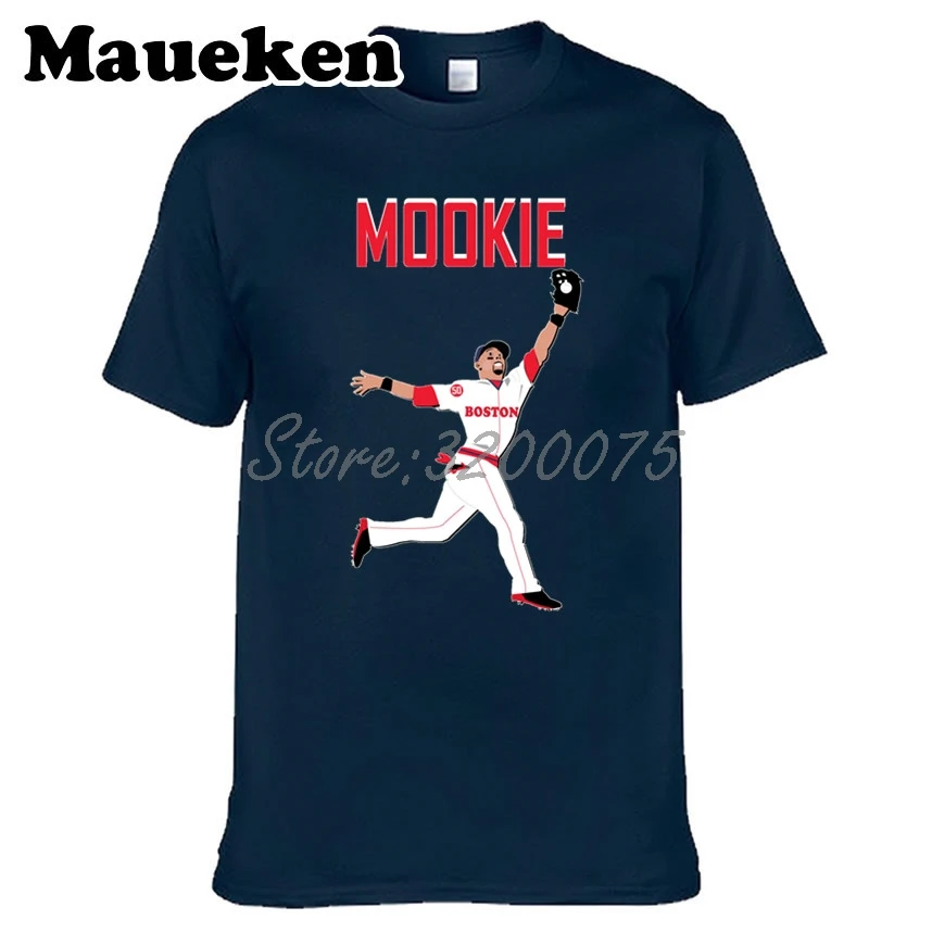 

Men Mookie Betts 50 Boston T-shirt Clothes Red T Shirt Men's for sox fans gift o-neck tee W17081502