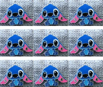 50 Pcs Cartoon Stitch Charm Necklace/Bracelet/Earrings Pendants DIY Jewelry Making Accessories T-335
50 Pcs Cartoon Stitch Charm Necklace/Bracelet/Earrings Pendants DIY Jewelry Making Accessories T-335