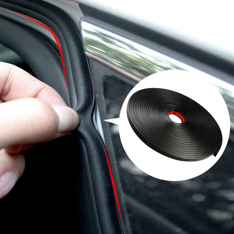 3Meters Car-styling Car Door Edge Seal Strips Rubber Weatherstrip Sealing Sticker Auto Interior Trunk Trim Universal Accessories
3Meters Car-styling Car Door Edge Seal Strips Rubber Weatherstrip Sealing Sticker Auto Interior Trunk Trim Universal Accessories