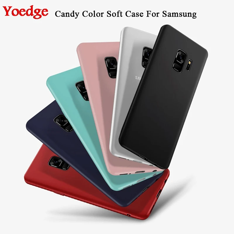 

Candy Color Silicon Matte Cover For Samsung Galaxy S8 S9 Plus S6 S7 Edge Note 8 9 J3 J5 J7 A3 A5 A6 A7 A8 A9 Plus 2017 2018 Case