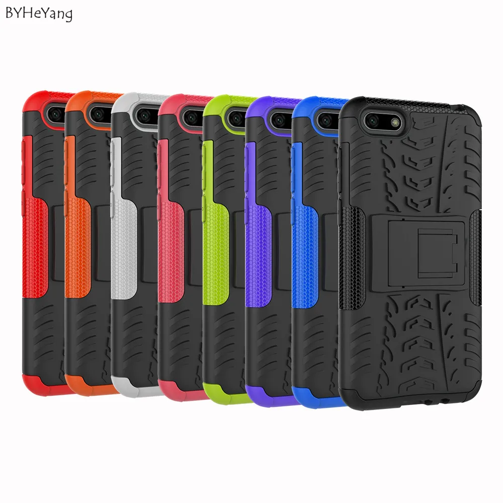 BYHeYang Phone Case For Huawei Y5 2018 Cover Dual Layer Armor Back Case For Huawei Honor 7s Funda Shell On Y5 Prime 2018 TPU&PC
BYHeYang Phone Case For Huawei Y5 2018 Cover Dual Layer Armor Back Case For Huawei Honor 7s Funda Shell On Y5 Prime 2018 TPU&PC
