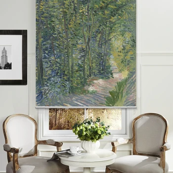 MOMO Roller Blinds Shades Blackout Window Blinds Painting Curtains Roller Shades Thermal Fabric Custom Size Van Gogh V 26-30
MOMO Roller Blinds Shades Blackout Window Blinds Painting Curtains Roller Shades Thermal Fabric Custom Size Van Gogh V 26-30