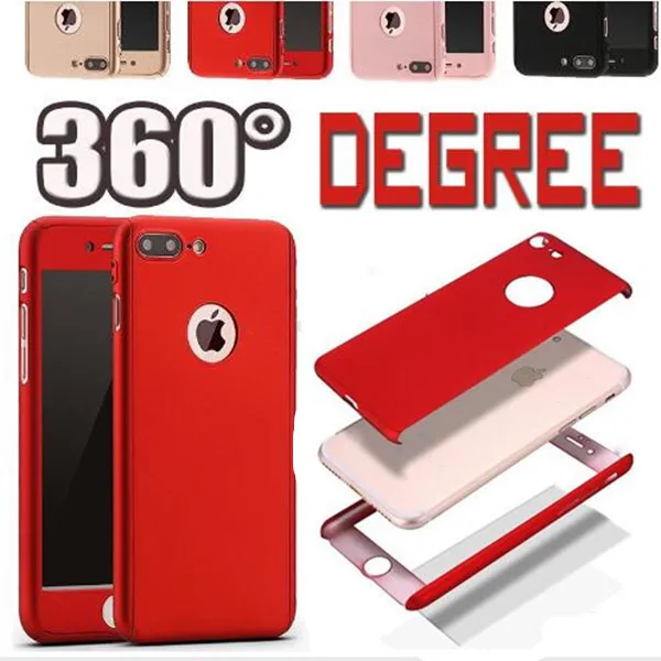 Ultra-thin Hybrid 360 Degree Full Body Protective Case Cover with Tempered Glass Screen Protector for iPhone 8 8plus 7 Plus
Ultra-thin Hybrid 360 Degree Full Body Protective Case Cover with Tempered Glass Screen Protector for iPhone 8 8plus 7 Plus