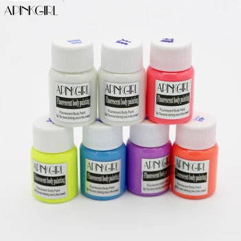 APINKGIRL Neon Fluorescent UV Body Paint Grow In The Dark Face Painting Luminous Acrylic Paints Art for Party&Halloween Make Up
APINKGIRL Neon Fluorescent UV Body Paint Grow In The Dark Face Painting Luminous Acrylic Paints Art for Party&Halloween Make Up