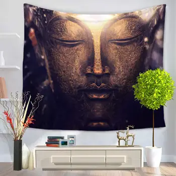Ancient Indian Buddha Peace Home Tapestry Series Natural Large Buddha Comfort Seashells Multifunctional Carpet
Ancient Indian Buddha Peace Home Tapestry Series Natural Large Buddha Comfort Seashells Multifunctional Carpet