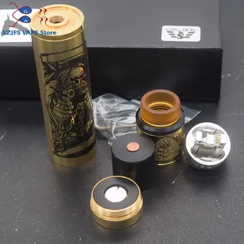 Brass Tower Mech mod Kit 18650 battery with RDA tank compatible vape Vaporizer vape rta rtda atomizer VS sob mechanical mod kit
Brass Tower Mech mod Kit 18650 battery with RDA tank compatible vape Vaporizer vape rta rtda atomizer VS sob mechanical mod kit