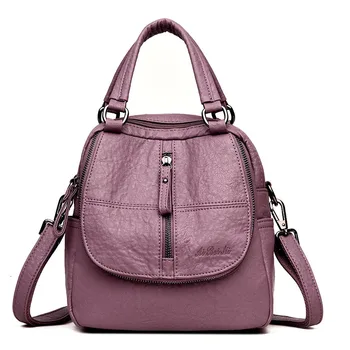 Vintage style bag for women backpack 2020 new casual tote backpack female bag large capacity leather backpack women mochila
Vintage style bag for women backpack 2020 new casual tote backpack female bag large capacity leather backpack women mochila