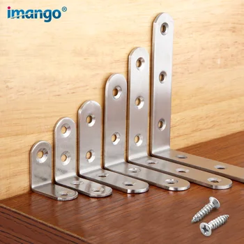 Corner Brace Stainless Steel Brackets 90 Degree Joint Right Angle Fastener Shelf Support for Furniture Cabinet Screens Wall
Corner Brace Stainless Steel Brackets 90 Degree Joint Right Angle Fastener Shelf Support for Furniture Cabinet Screens Wall