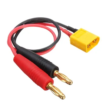 15cm 16awg Silicone Wire Cord XT60 Connector to Banana Plug 4mm Battery Connectors Charger Cable Adapter For RC Accessories New
15cm 16awg Silicone Wire Cord XT60 Connector to Banana Plug 4mm Battery Connectors Charger Cable Adapter For RC Accessories New