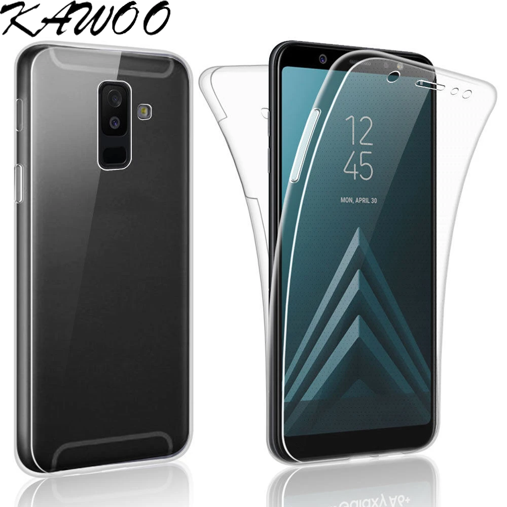 360 Degree Full Body Front and Back Clear Silicone Case Cover For Samsung Galaxy J4 J6 2018 Soft TPU Capa For Samsung A6 A5 2018
360 Degree Full Body Front and Back Clear Silicone Case Cover For Samsung Galaxy J4 J6 2018 Soft TPU Capa For Samsung A6 A5 2018