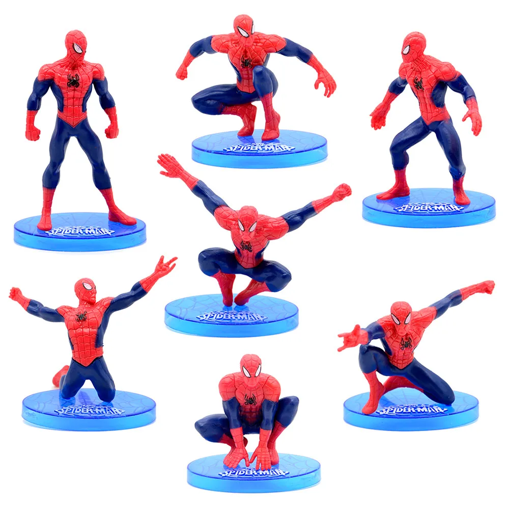 7pcs/set PVC Spider-Man Action Figures 5-11cm Far From Home Movie Superhero Model Collection Toys For Kids Christmas Gifts
7pcs/set PVC Spider-Man Action Figures 5-11cm Far From Home Movie Superhero Model Collection Toys For Kids Christmas Gifts