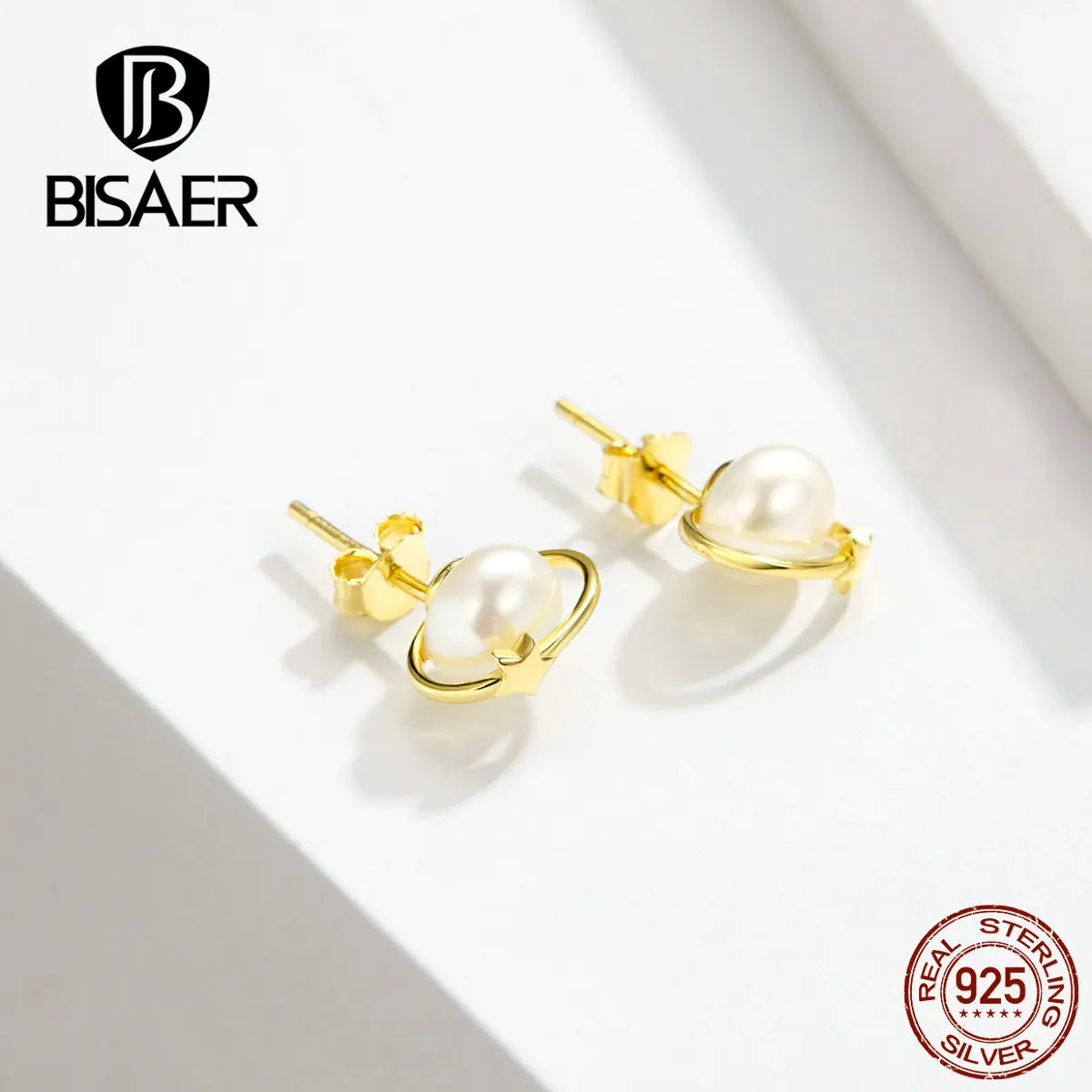 BISAER Women Earrings 925 Sterling Silver Luminous Star And Planet Small Earrings for Women Freshwater Pearl Jewelry EFE163
BISAER Women Earrings 925 Sterling Silver Luminous Star And Planet Small Earrings for Women Freshwater Pearl Jewelry EFE163