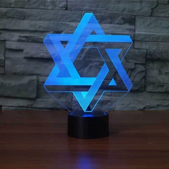 7 Colors Pentagram Shap 3D Table Lamp LED Touch Remote Switch StarNight Lights Baby Sleep Lighting Home Decor
7 Colors Pentagram Shap 3D Table Lamp LED Touch Remote Switch StarNight Lights Baby Sleep Lighting Home Decor
