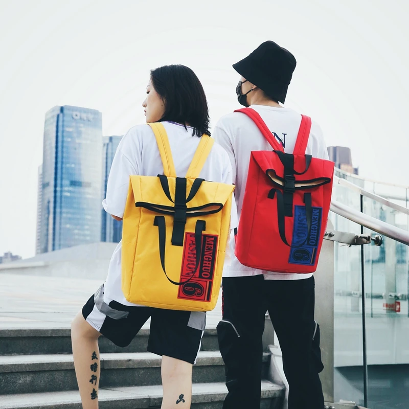 Menghuo Fashion School Backpacks for Teenage Girls Boys Women Laptop Back Pack Female Korean Style Backpack Travel Bags for Men (58)