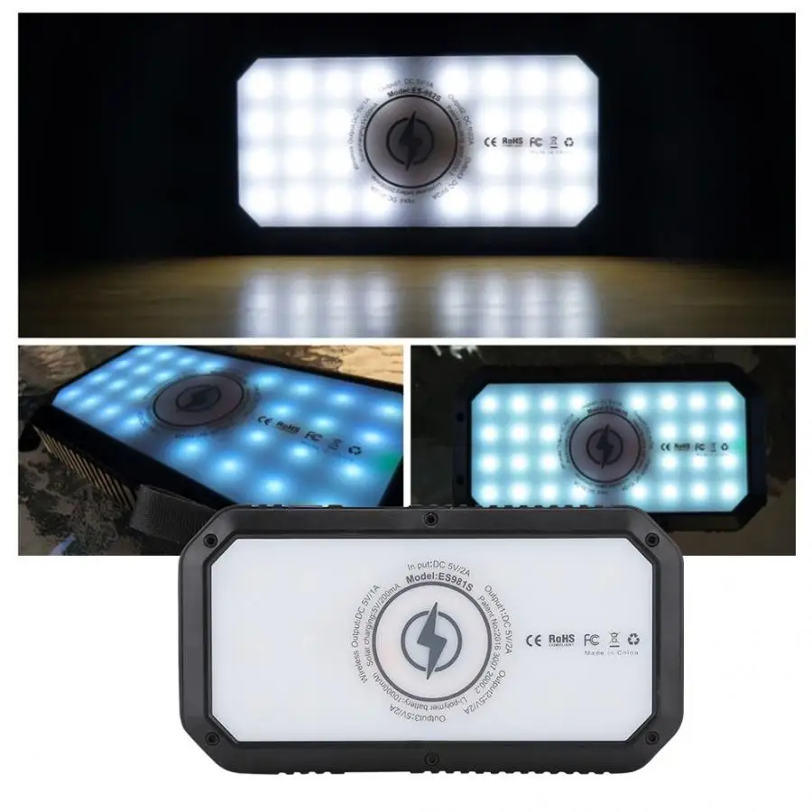Solar Energy Wireless Charging 21 High-power LED Camping Lights Mobile Power Bank
Solar Energy Wireless Charging 21 High-power LED Camping Lights Mobile Power Bank