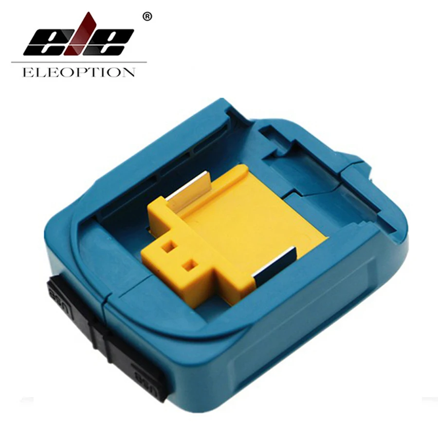 ELEOPTION DEAADP05 USB Power charger adapter converter and Devices Charger compatible for Makita 18V 14.4V Lithium-Ion battery
ELEOPTION DEAADP05 USB Power charger adapter converter and Devices Charger compatible for Makita 18V 14.4V Lithium-Ion battery
