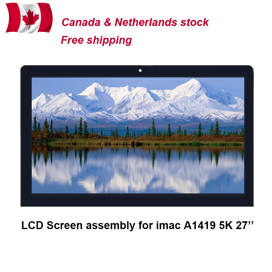 Новый ЖК-экран в сборе iMac27'' A1419 5K LM270QQ1 SDB1 SDA2 SDC1 EMC2834 2806 3070 доставка из канады
Новый ЖК-экран в сборе iMac27'' A1419 5K LM270QQ1 SDB1 SDA2 SDC1 EMC2834 2806 3070 доставка из канады