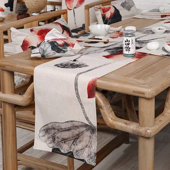 Fashion Home cotton table runnerChinese lotus pattern Table flag and Placemat table cover
Fashion Home cotton table runnerChinese lotus pattern Table flag and Placemat table cover