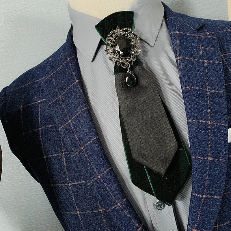 Handmade Adult Men Neck Collar Shirt Bow Ties Cravat Alloy Rhinestone Crystal Wedding Necktie Paisley Flower Gift Ribbon Bowtie
Handmade Adult Men Neck Collar Shirt Bow Ties Cravat Alloy Rhinestone Crystal Wedding Necktie Paisley Flower Gift Ribbon Bowtie