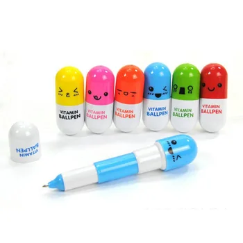 6Pcs/set Novelty Pill Ball Pen Writing Ballpoint Pen Promotional Pen Office Material School Supplies Student Accessories
6Pcs/set Novelty Pill Ball Pen Writing Ballpoint Pen Promotional Pen Office Material School Supplies Student Accessories