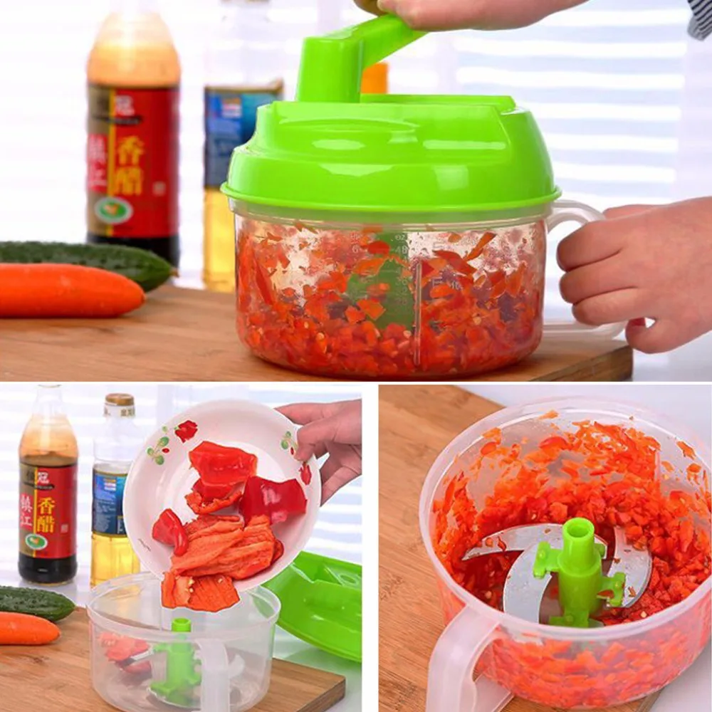 Multi-Function Manual Food Processor Household Vegetable Chopper Shredder Meat Grinder
Multi-Function Manual Food Processor Household Vegetable Chopper Shredder Meat Grinder