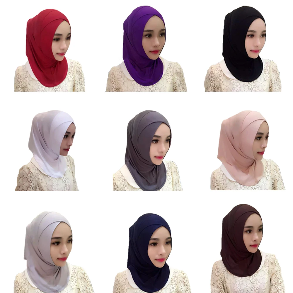 Women Muslim Turban Hijab Islamic Cotton Headscarf Chemo Hat Headwraps Lady Crossover Inner Caps Underscarf Hats Arab Headwear
Women Muslim Turban Hijab Islamic Cotton Headscarf Chemo Hat Headwraps Lady Crossover Inner Caps Underscarf Hats Arab Headwear
