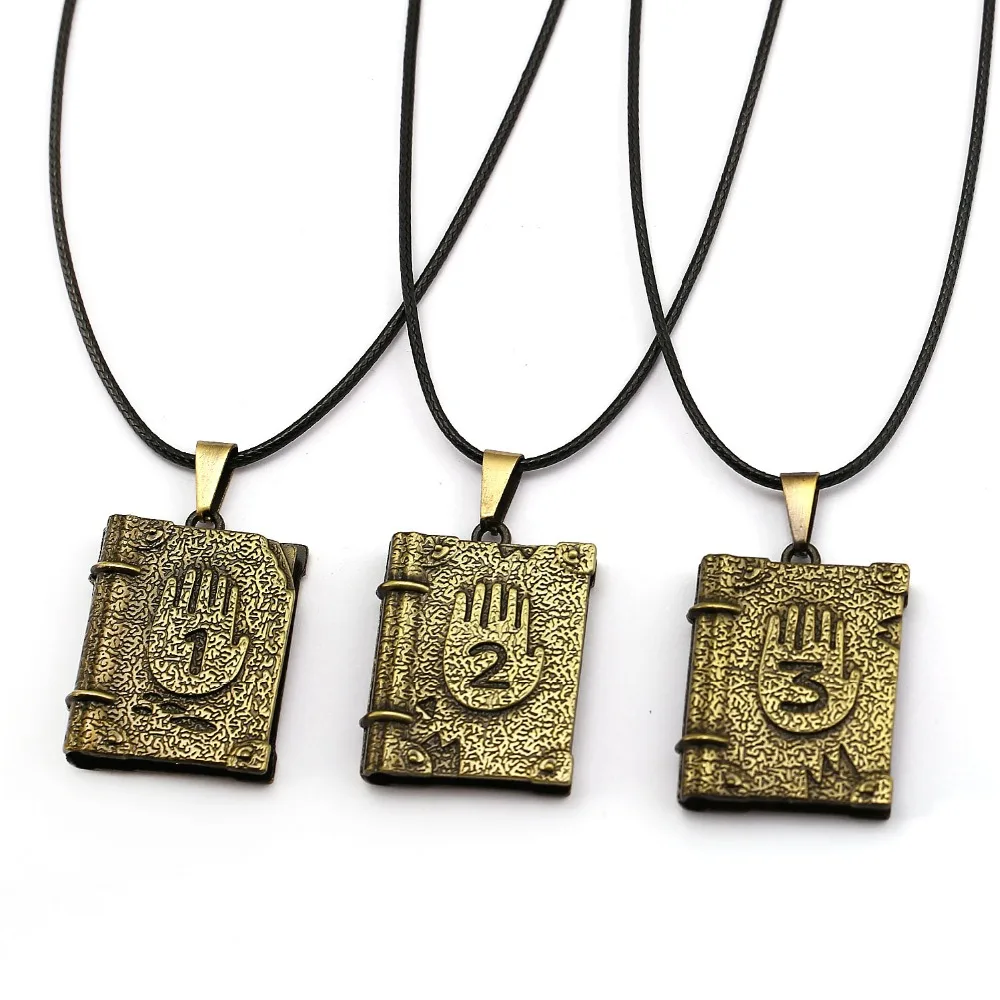 Gravity Falls Necklace Folz Journal 3 Bill Time Necklaces & Pendants Brozen Book Children Gift Collar Jewelry Kolye Souvenir
Gravity Falls Necklace Folz Journal 3 Bill Time Necklaces & Pendants Brozen Book Children Gift Collar Jewelry Kolye Souvenir