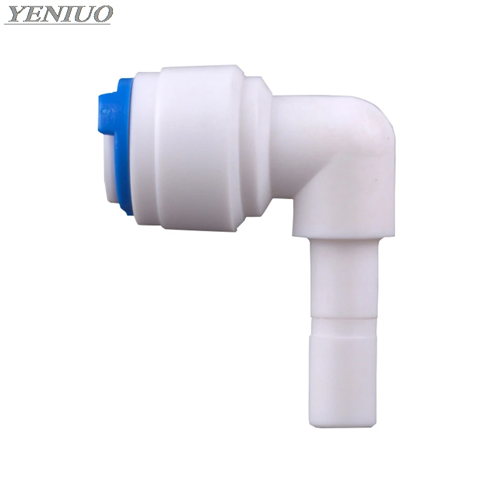 RO Water Plastic Pipe Fitting Elbow 1/4" 3/8" Hose Connection To 1/4" 3/8" Pipe Reverse Osmosis Aquarium System Quick Coupling
RO Water Plastic Pipe Fitting Elbow 1/4" 3/8" Hose Connection To 1/4" 3/8" Pipe Reverse Osmosis Aquarium System Quick Coupling