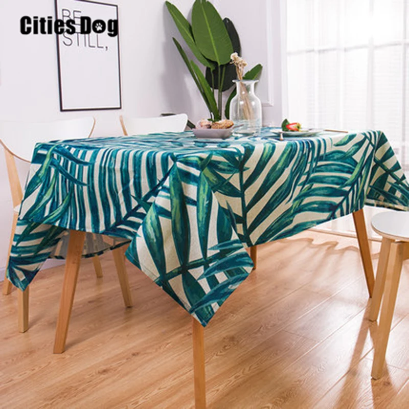 Tropical Plants Pattern Cotton Linen Tablecloths Decorative Home Decor Table Cloth High Quality tablecloth Cover
Tropical Plants Pattern Cotton Linen Tablecloths Decorative Home Decor Table Cloth High Quality tablecloth Cover