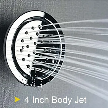 Modern 120mm Brass Shower Body Jet 4 Inch Massage Spray Jets Chrome Rainfall Shower Recessed Wall Mounted
Modern 120mm Brass Shower Body Jet 4 Inch Massage Spray Jets Chrome Rainfall Shower Recessed Wall Mounted
