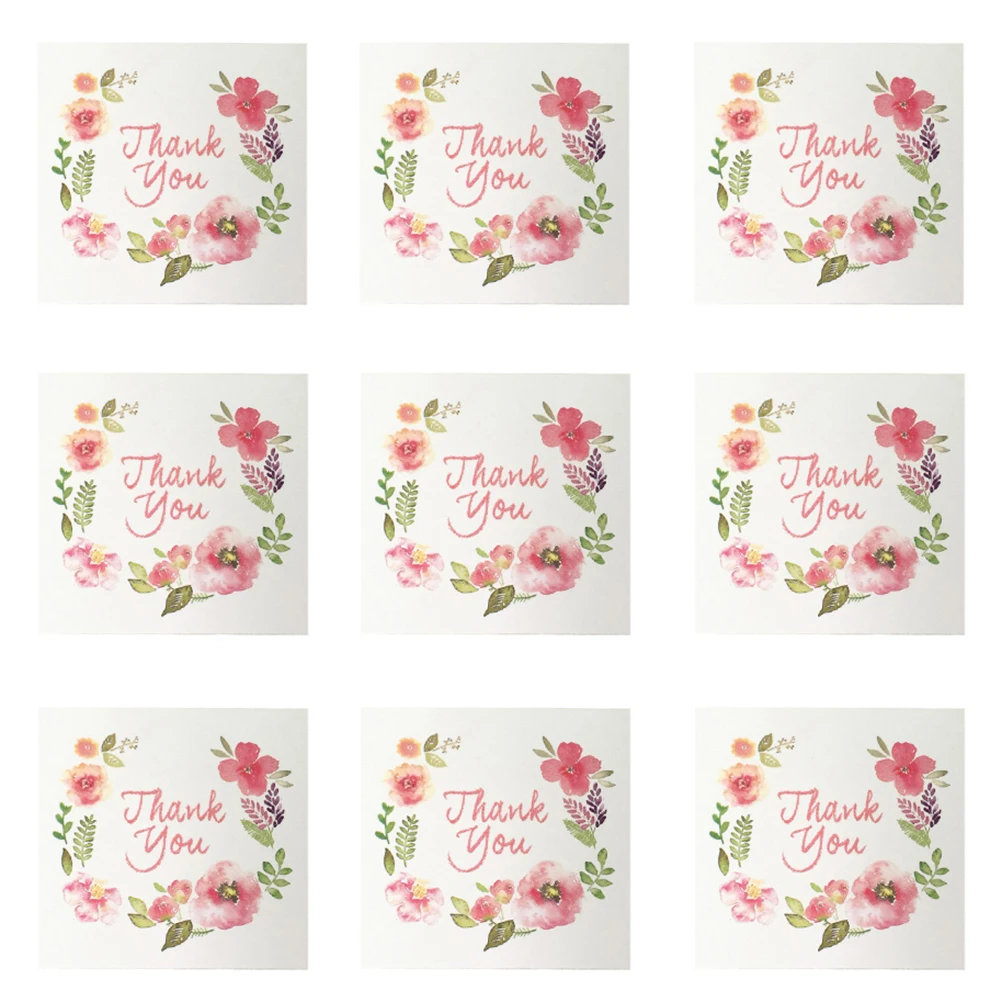 50pcs Mini Thank You Cards Greeting Cards Creative Birthday Message Blessing Cards for Festival Party Gathering(6x6cm)
50pcs Mini Thank You Cards Greeting Cards Creative Birthday Message Blessing Cards for Festival Party Gathering(6x6cm)