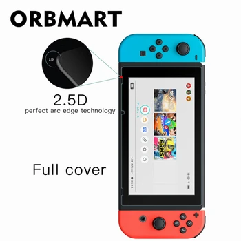 ORBMART 9H Explosion-proof HD Tempered Glass Screen Protector Full Cover Protective Films For Nintendo Switch NS
ORBMART 9H Explosion-proof HD Tempered Glass Screen Protector Full Cover Protective Films For Nintendo Switch NS