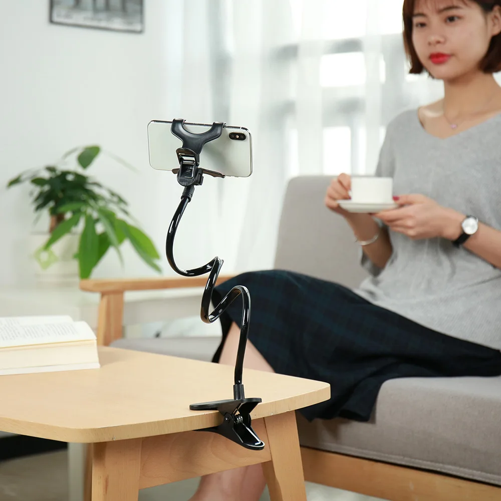 KISSCASE 360 Degree Flexible Long Arm Mobile Phone Holder Stand Desktop Bracket Phone Adjustable Bed Mobile Phone Holder
KISSCASE 360 Degree Flexible Long Arm Mobile Phone Holder Stand Desktop Bracket Phone Adjustable Bed Mobile Phone Holder