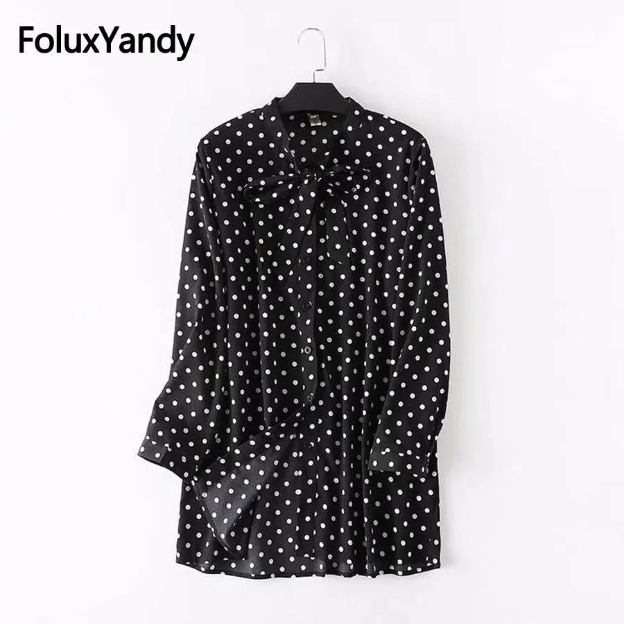 black and white polka dot blouse plus size