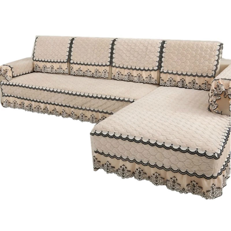 Multi-size Europe Design Sofa Cover With 4 Colors Plush Slipcover Lace Decoration Luxury Couch Cushion for Living Room 1 Piece
Multi-size Europe Design Sofa Cover With 4 Colors Plush Slipcover Lace Decoration Luxury Couch Cushion for Living Room 1 Piece